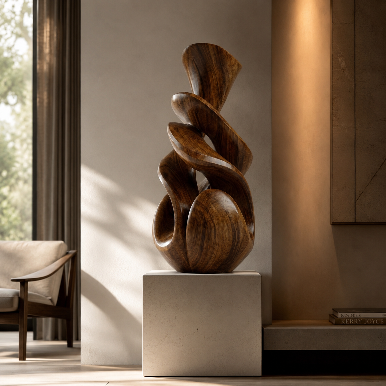 ARBYNART Twisting Bloom Sculpture