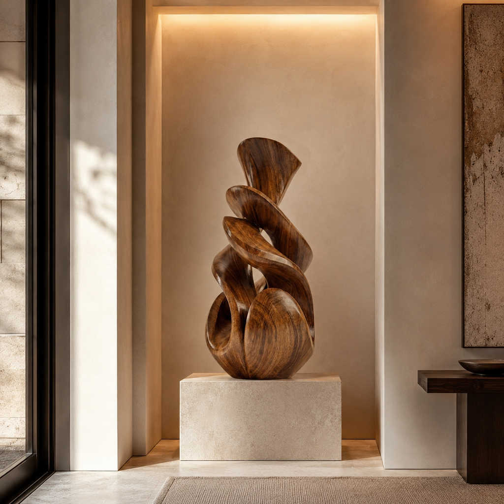 ARBYNART Twisting Bloom Sculpture