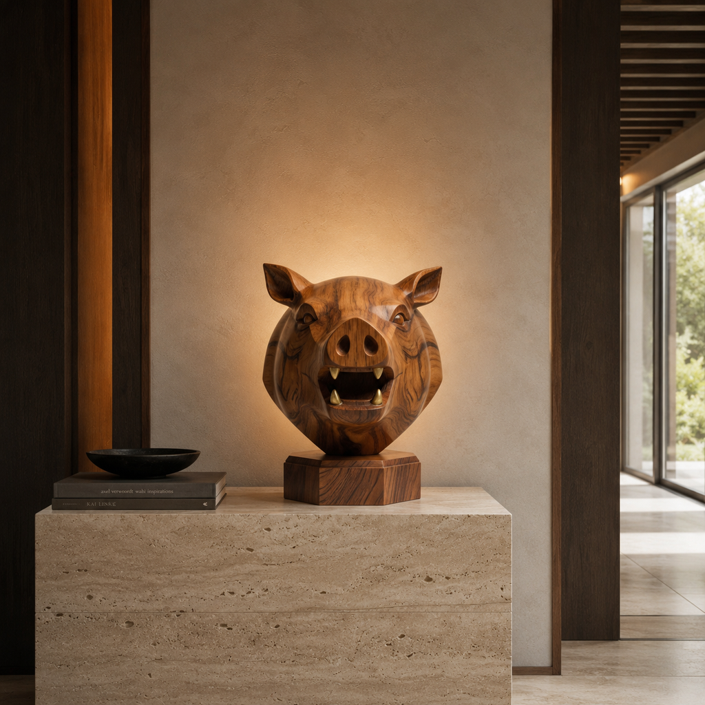 ARBYNART Wild Boar Sculpture