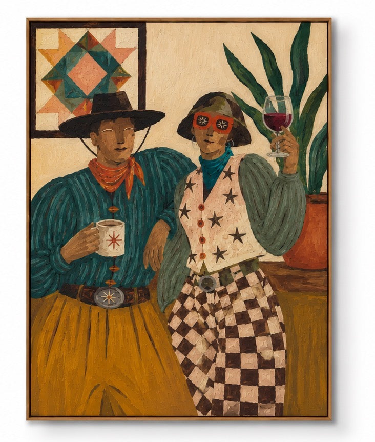 ARBYNART Vintage Americana Art | A Constellation of Shared Moments