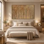 ARBYNART Contemporary Luxe Art | Amber Rain Cascade