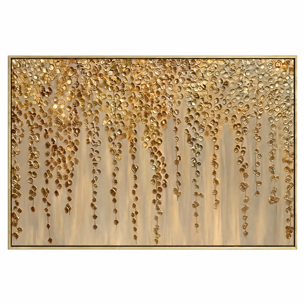 ARBYNART Contemporary Luxe Art | Amber Rain Cascade