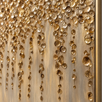 ARBYNART Contemporary Luxe Art | Amber Rain Cascade