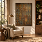 ARBYNART Wabi-Sabi Art | Autumn Reed Stillness