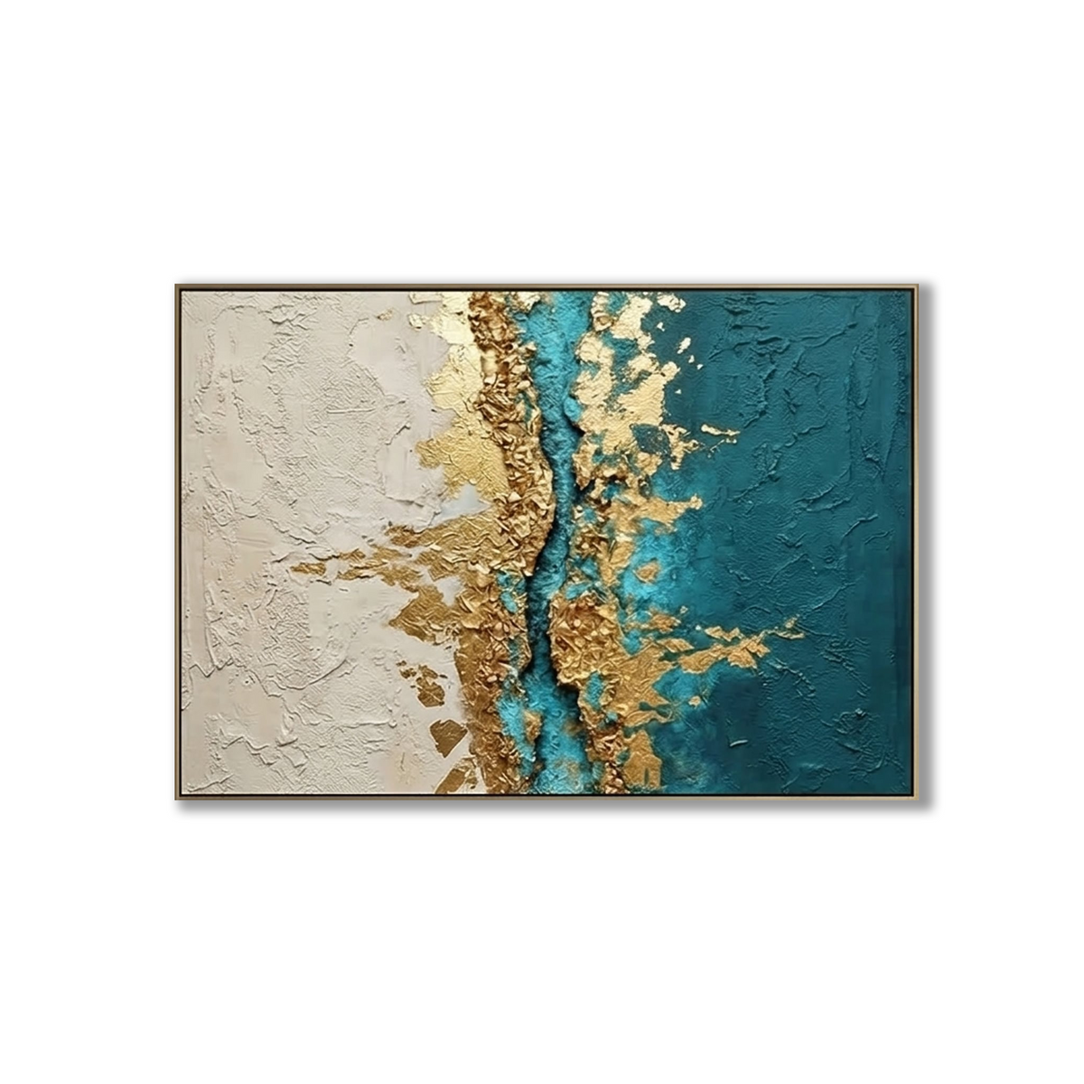 ARBYNART Contemporary Luxe Art | Azure Divide