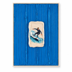 ARBYNART 3D Textured Art | Azure Aperture