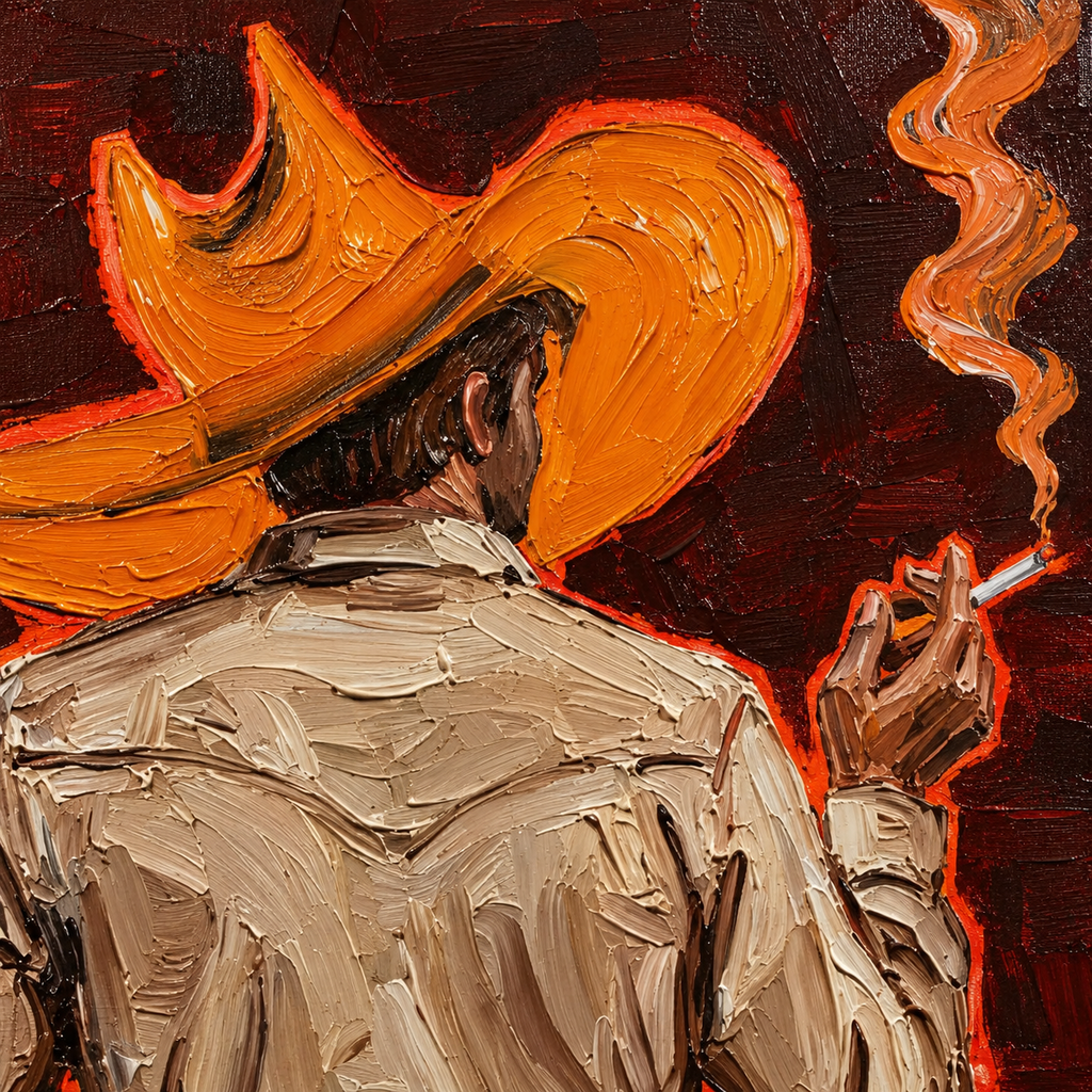 ARBYNART POP Art | Backlit Western Cowboy