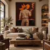 ARBYNART POP Art | Backlit Western Cowboy