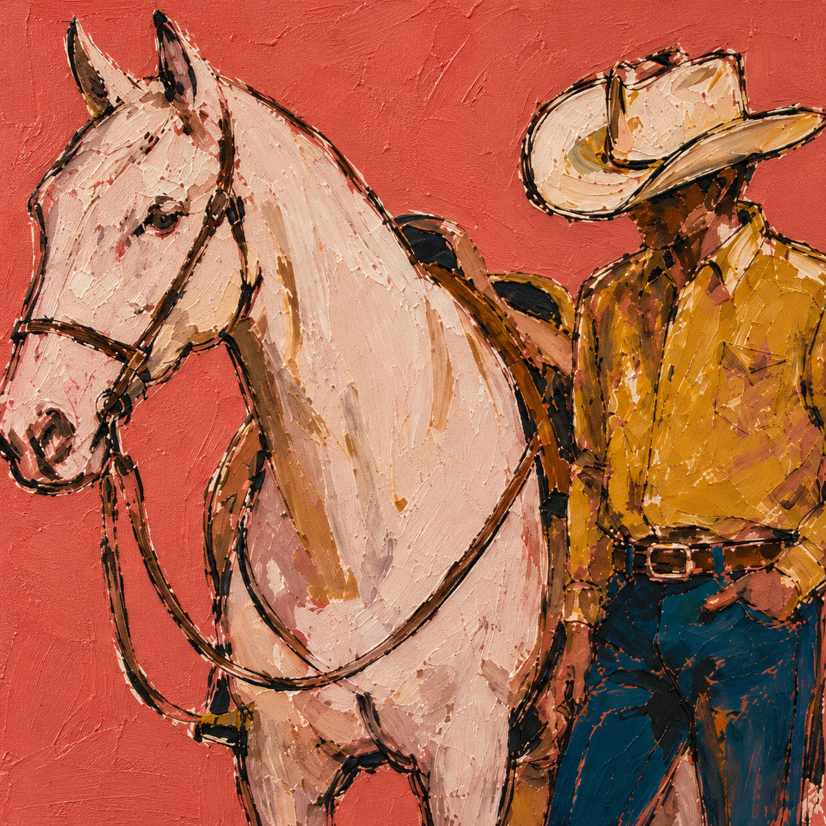 ARBYNART POP Art | Balanced Form of the Pale Steed