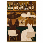 ARBYNART Vintage Americana Art | Barstool Hat Duo