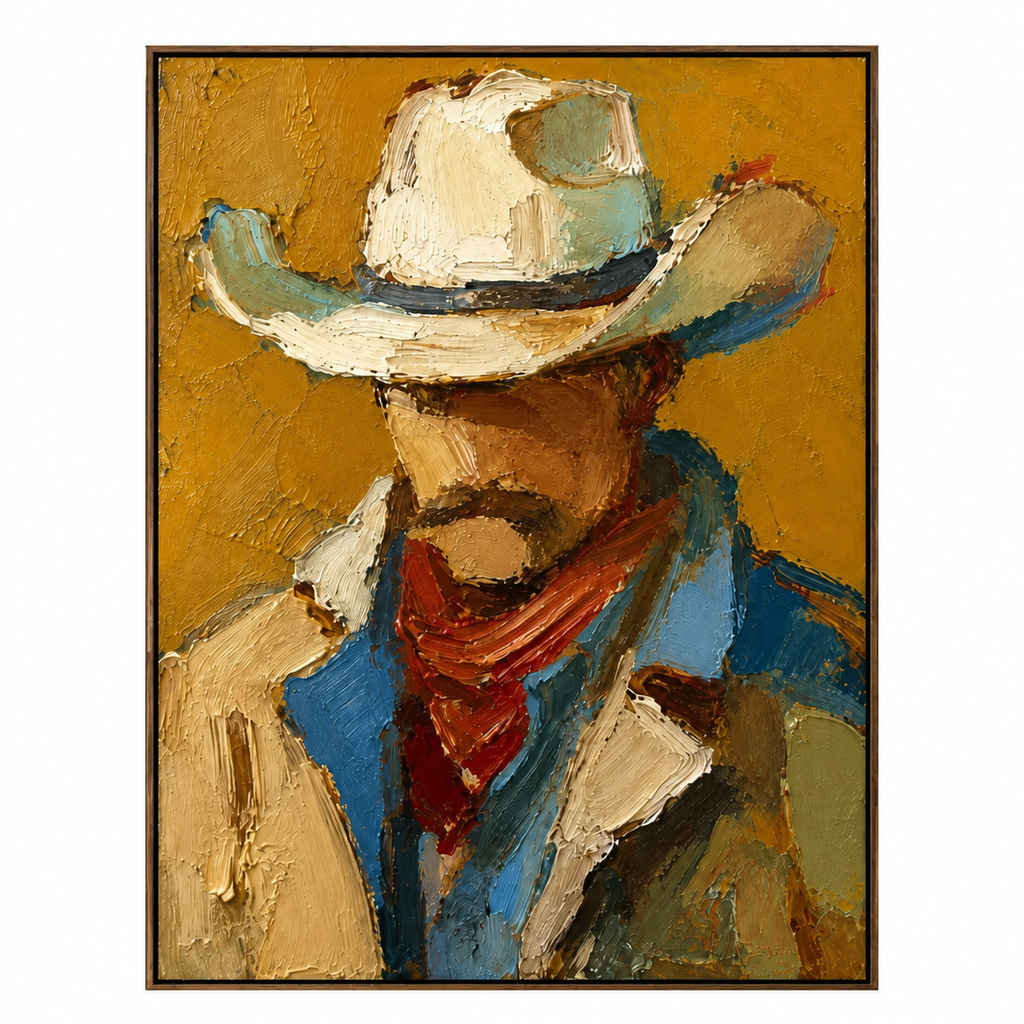ARBYNART Vintage Americana Art | Beneath the Endless Prairie Sun
