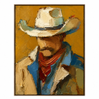 ARBYNART Vintage Americana Art | Beneath the Endless Prairie Sun