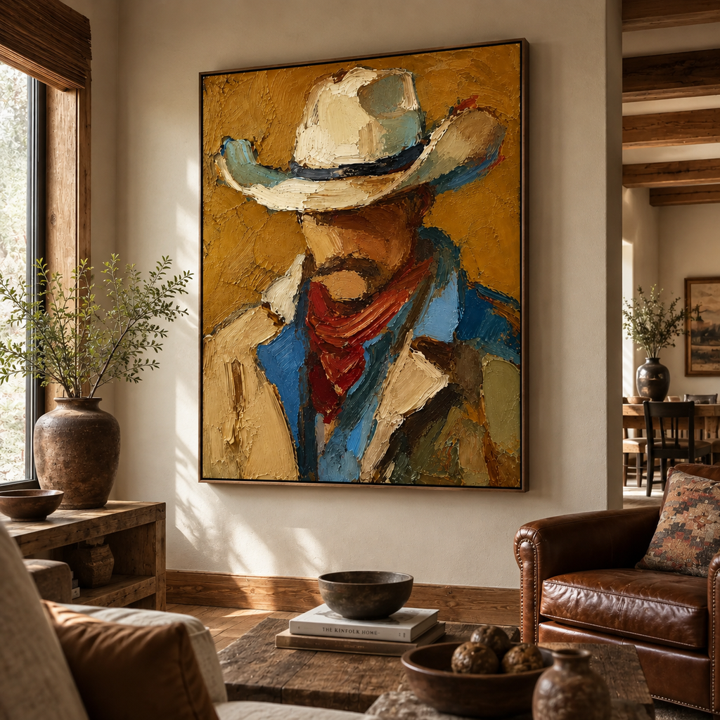 ARBYNART Vintage Americana Art | Beneath the Endless Prairie Sun
