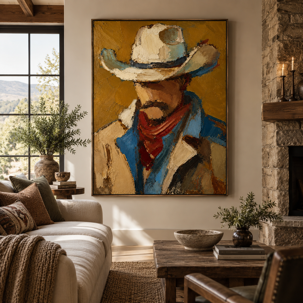 ARBYNART Vintage Americana Art | Beneath the Endless Prairie Sun