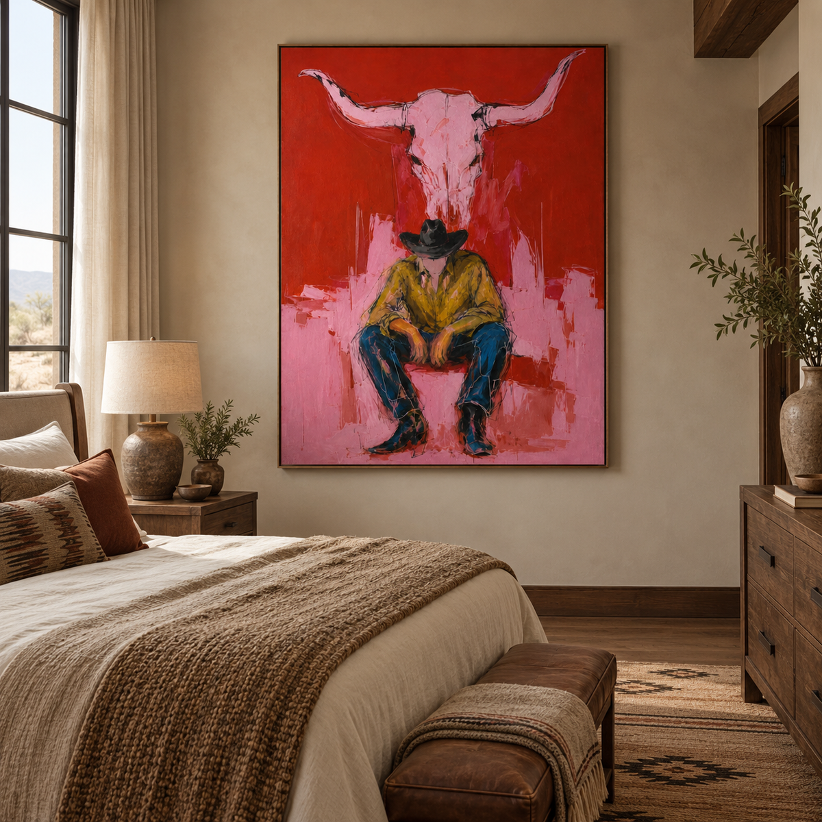 ARBYNART POP Art | Beneath the Skull's Silent Gaze