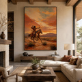 ARBYNART Vintage Americana Art | Beneath the Sunset's Bow