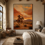 ARBYNART Vintage Americana Art | Beneath the Sunset's Bow