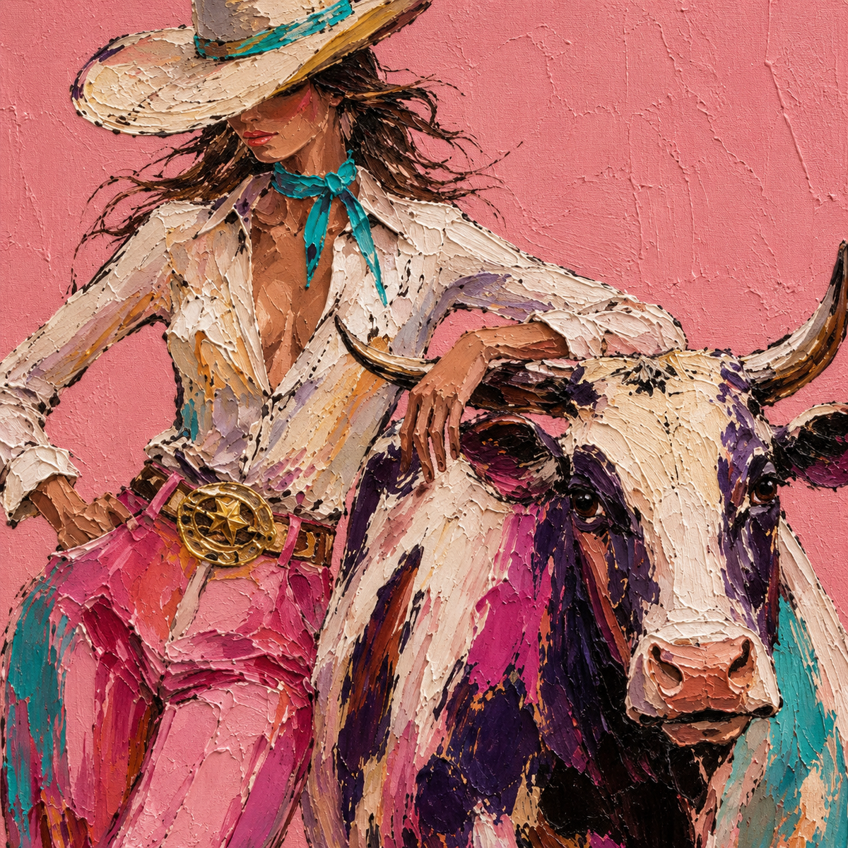 ARBYNART POP Art | Blooming Spirit in the Arid West