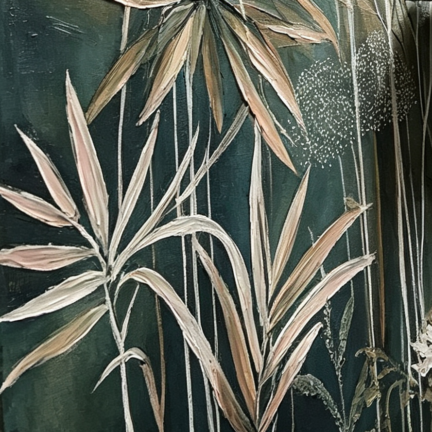 ARBYNART Bohemian Art | Botanical Library Serenity