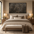 ARBYNART Contemporary Luxe Art | Bronze Current Flow