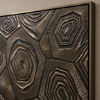 ARBYNART Contemporary Luxe Art | Bronze Strata Echo