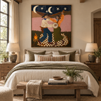 ARBYNART Vintage Americana Art | Campfire Dance