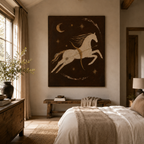 ARBYNART Vintage Americana Art | Celestial Charger's Flight