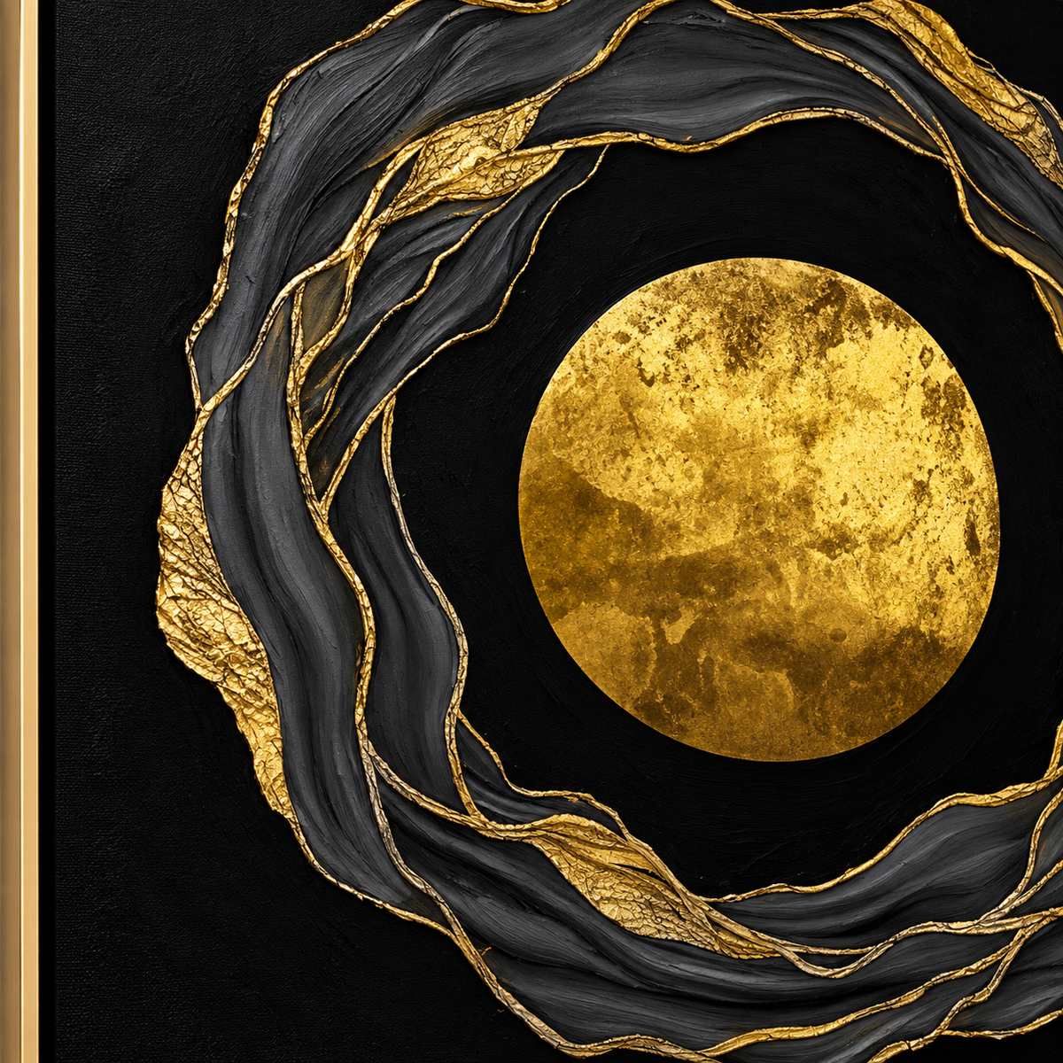 ARBYNART Contemporary Luxe Art | Celestial Orbit