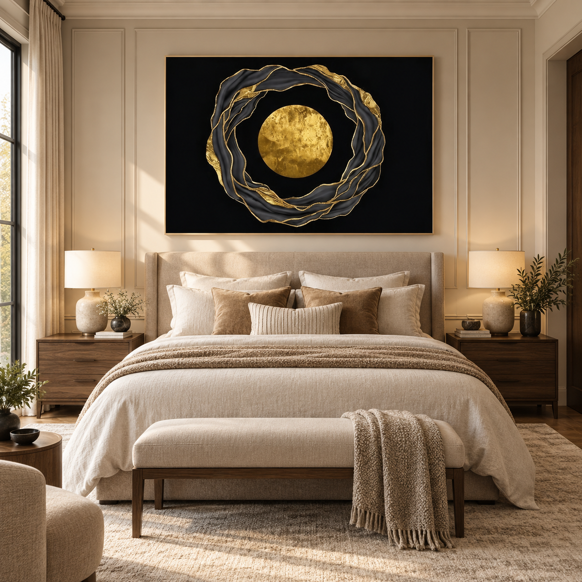 ARBYNART Contemporary Luxe Art | Celestial Orbit