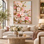 ARBYNART 3D Textured Art | Cherry Blossom Relief