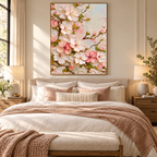 ARBYNART 3D Textured Art | Cherry Blossom Relief