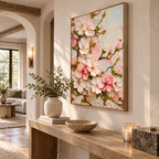 ARBYNART 3D Textured Art | Cherry Blossom Relief