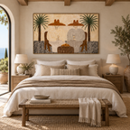 ARBYNART Vintage Americana Art | Citrus Toast Under Palms