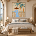ARBYNART Vintage Americana Art | Coastal Balcony Vista
