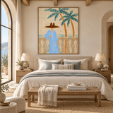 ARBYNART Vintage Americana Art | Coastal Balcony Vista
