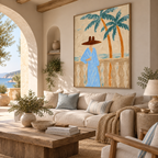 ARBYNART Vintage Americana Art | Coastal Balcony Vista