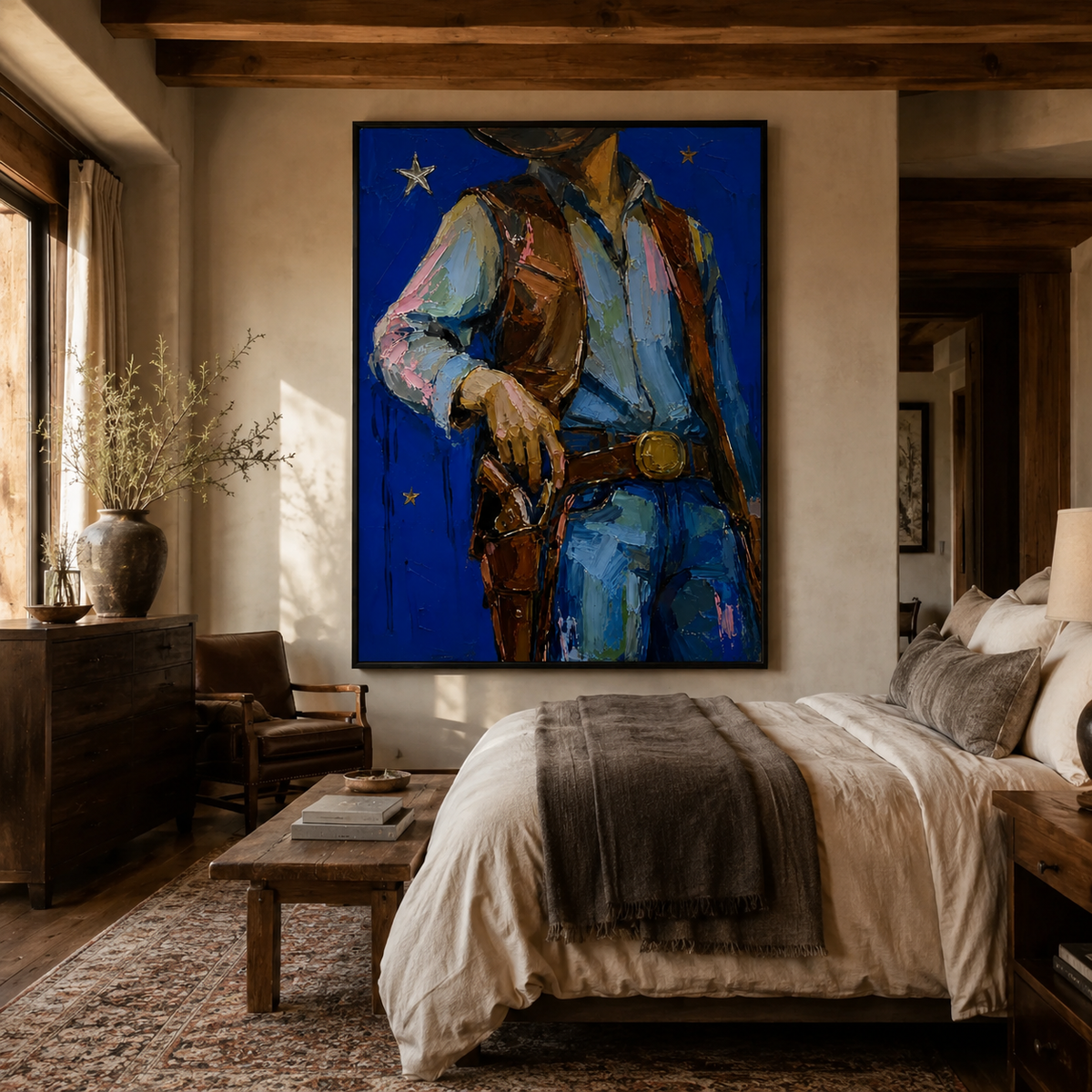 ARBYNART POP Art | Cobalt Nights and Leather