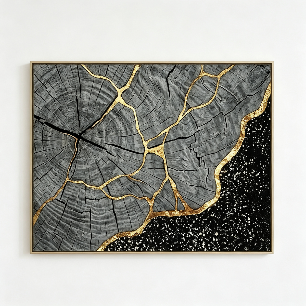 ARBYNART Contemporary Luxe Art | Cracked Eternity