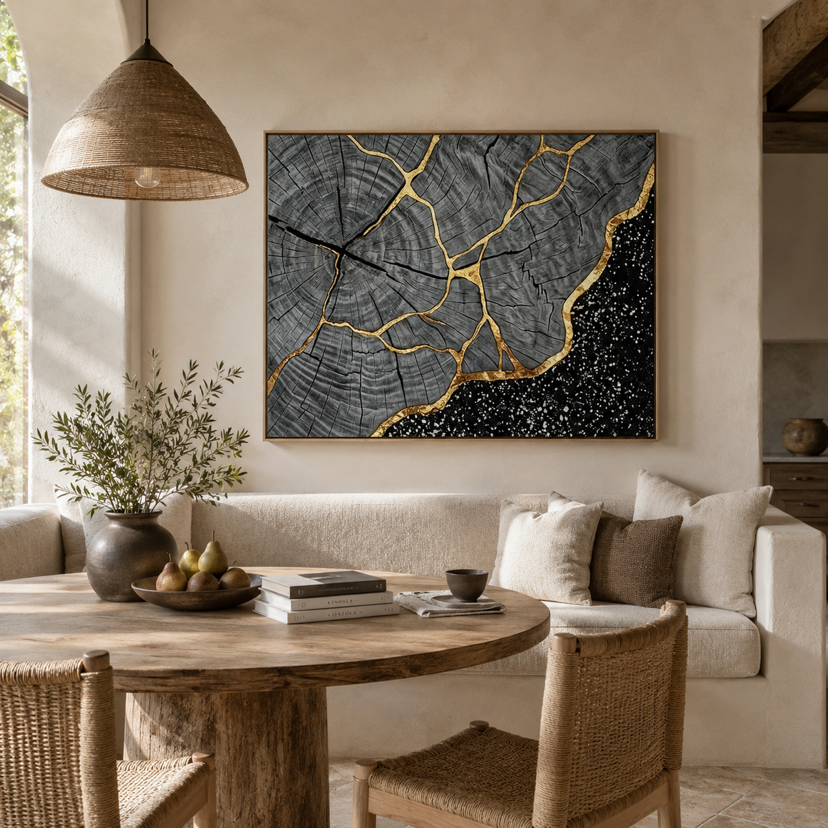 ARBYNART Contemporary Luxe Art | Cracked Eternity