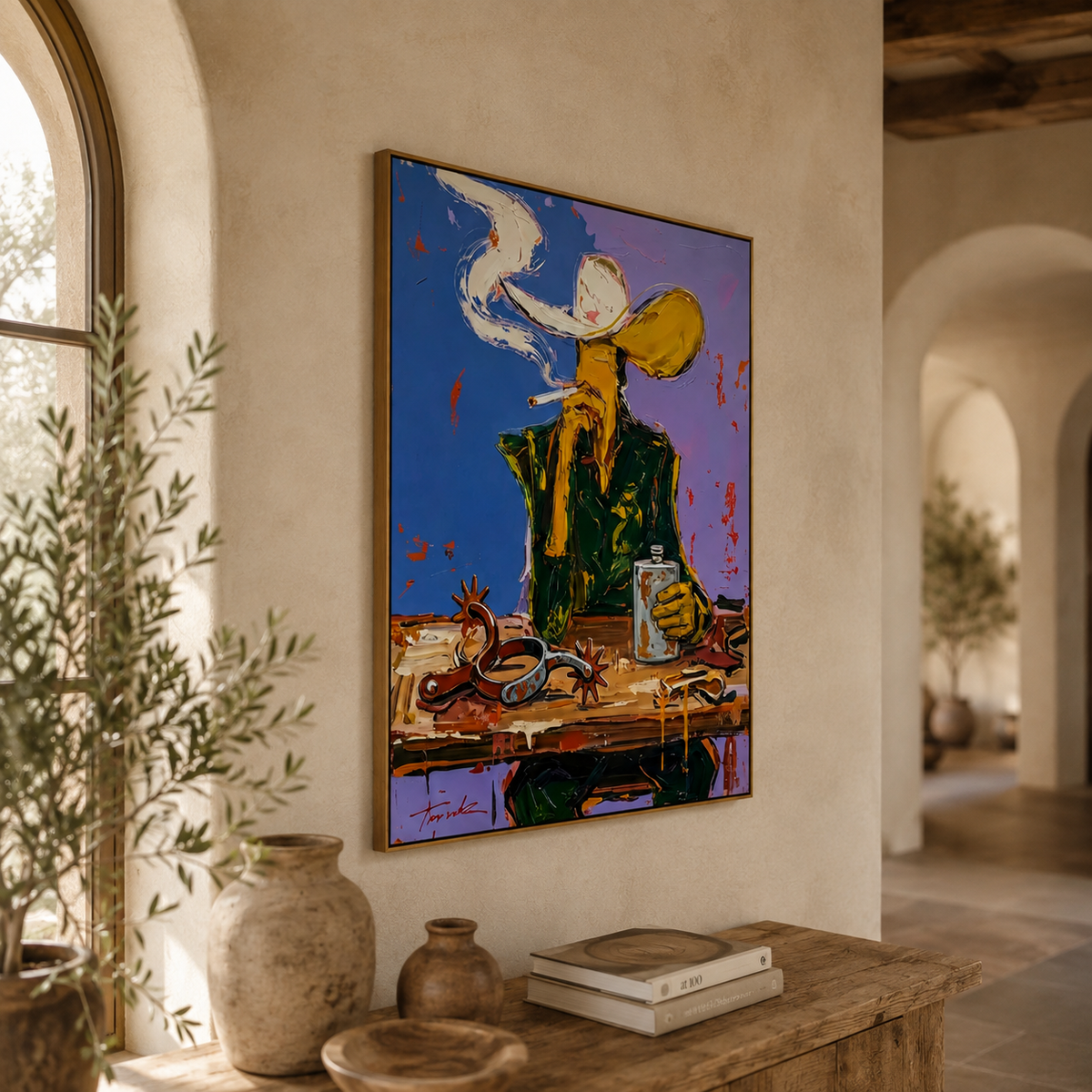ARBYNART POP Art | Cowboy Repose