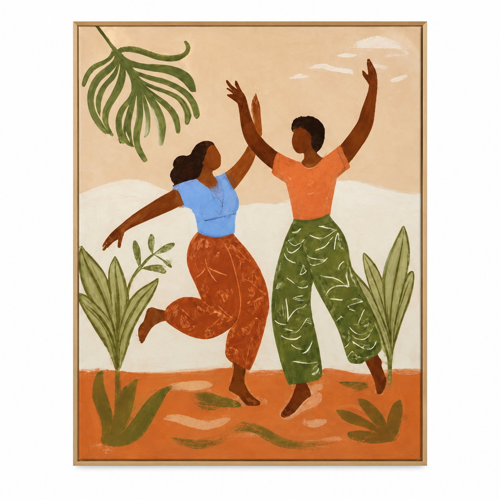 ARBYNART Vintage Americana Art | Dance of Joy