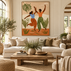 ARBYNART Vintage Americana Art | Dance of Joy