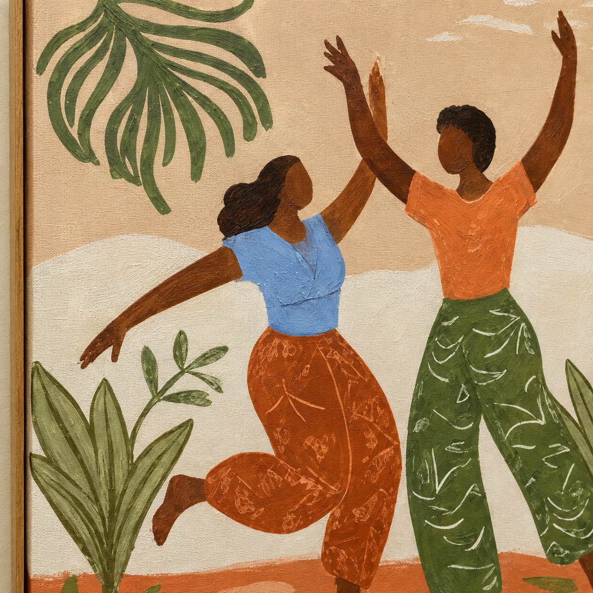 ARBYNART Vintage Americana Art | Dance of Joy