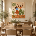 ARBYNART Vintage Americana Art | Dance of Joy