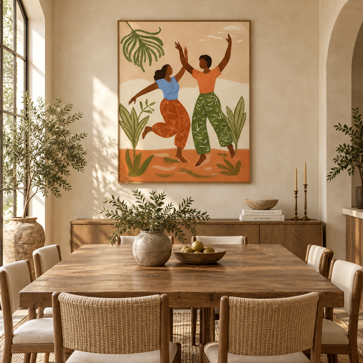 ARBYNART Vintage Americana Art | Dance of Joy