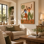 ARBYNART Vintage Americana Art | Dance of Joy