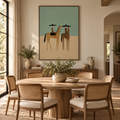 ARBYNART Vintage Americana Art | Desert Duet