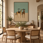 ARBYNART Vintage Americana Art | Desert Duet