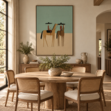 ARBYNART Vintage Americana Art | Desert Duet