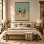 ARBYNART Vintage Americana Art | Desert Duet